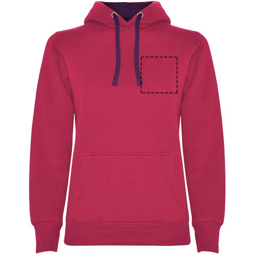 Urban 280 g/m² hoodie voor dames