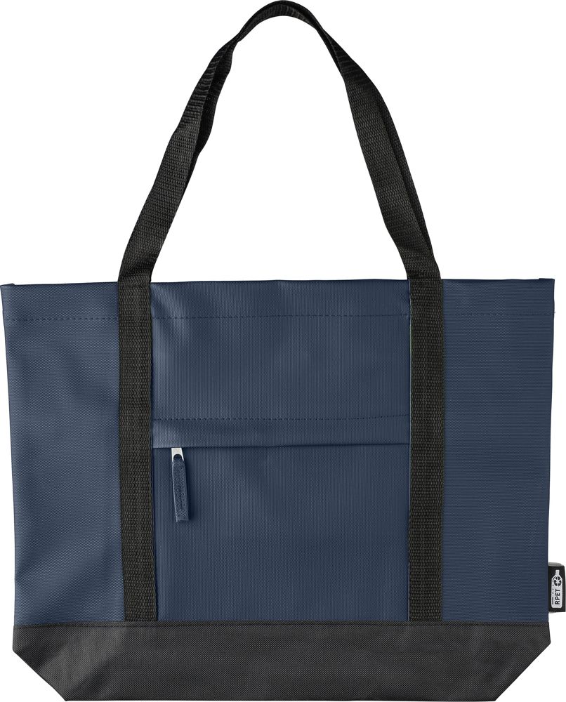 rPET polyester (600D) draagtas Lumi - Blauw