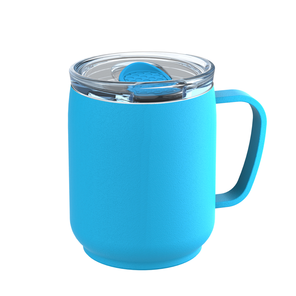 Thermobeker RETUMBLER-myNIZZA CERAMIC - cyaan, transparant