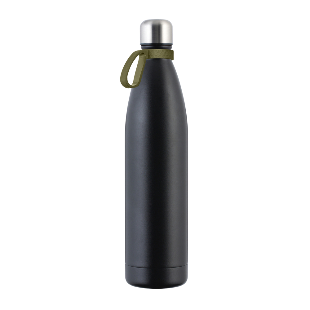 Thermofles RETUMBLER-NIZZA XXL - oijfgroen, zwart, zilver