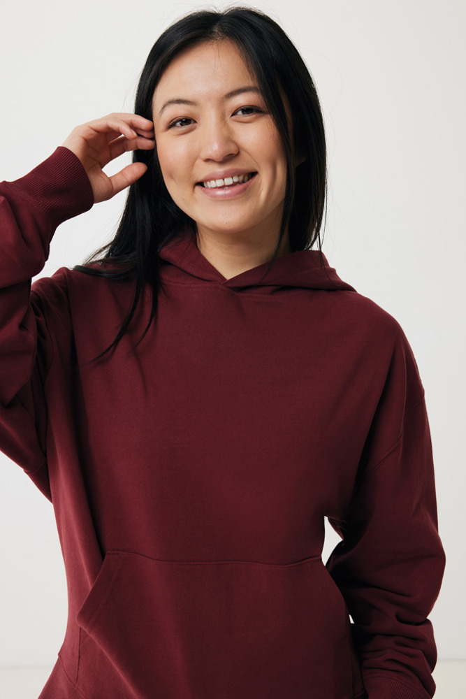 IQONIQ Yoho gerecycled katoen relaxed hoodie