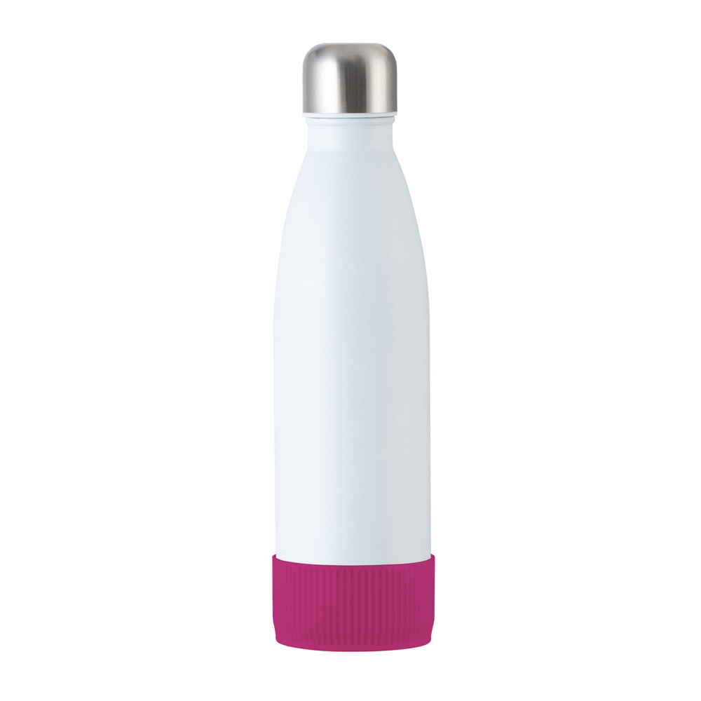 Fles RETUMBLER-myTOULON - magenta, wit