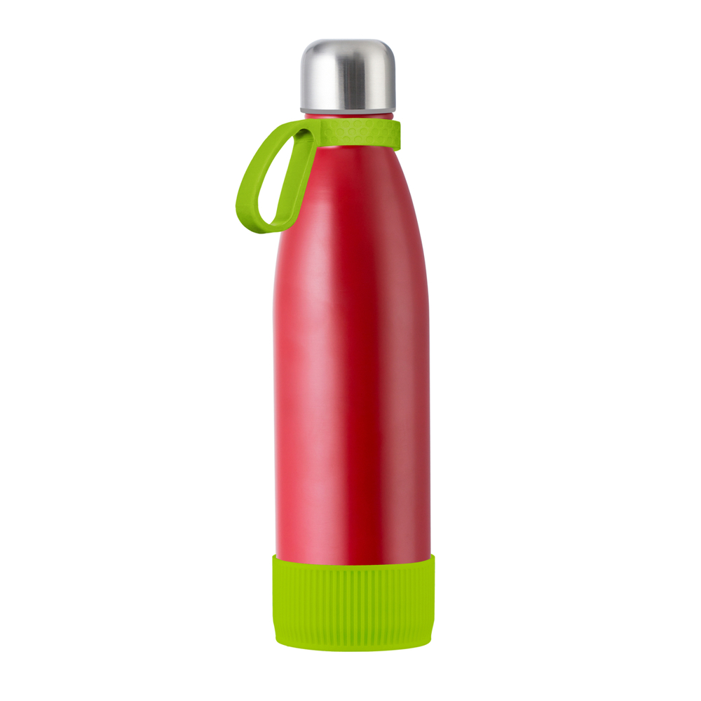 Fles RETUMBLER-myTOULON - lichtgroen, rood