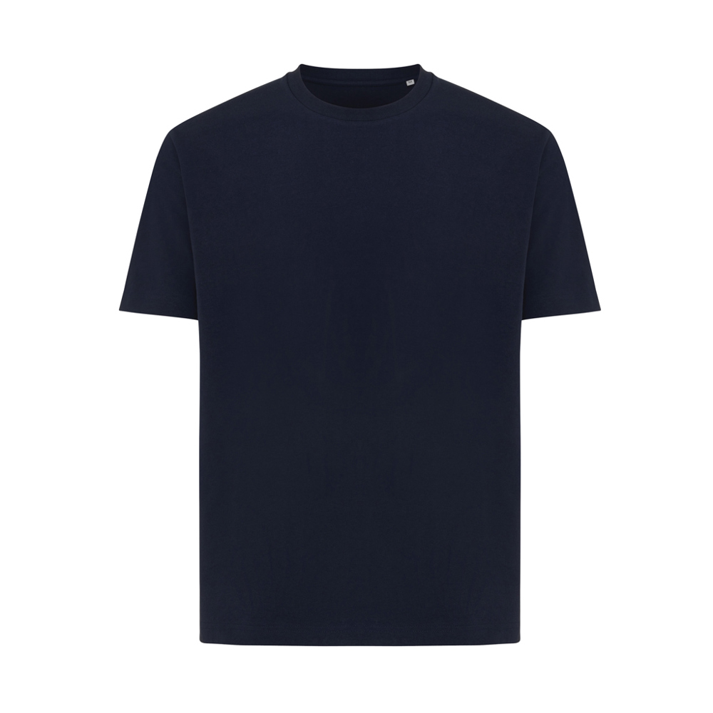 IQONIQ Teide gerecycled katoen t-shirt - donkerblauw (± PMS 19-3923TCX)