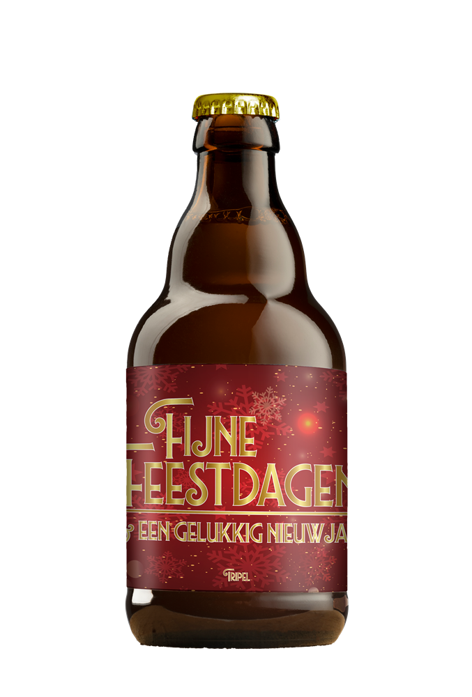 Speciaalbier Fijne Feestdagen & Gelukkig Nieuwjaar - 33cl