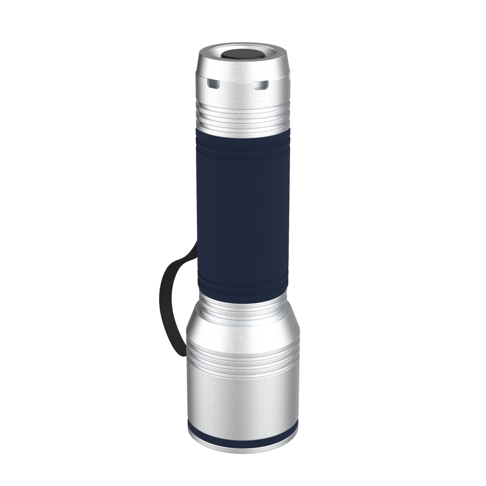 Zaklamp REEVES-myFLASH 700 - zilver, navy
