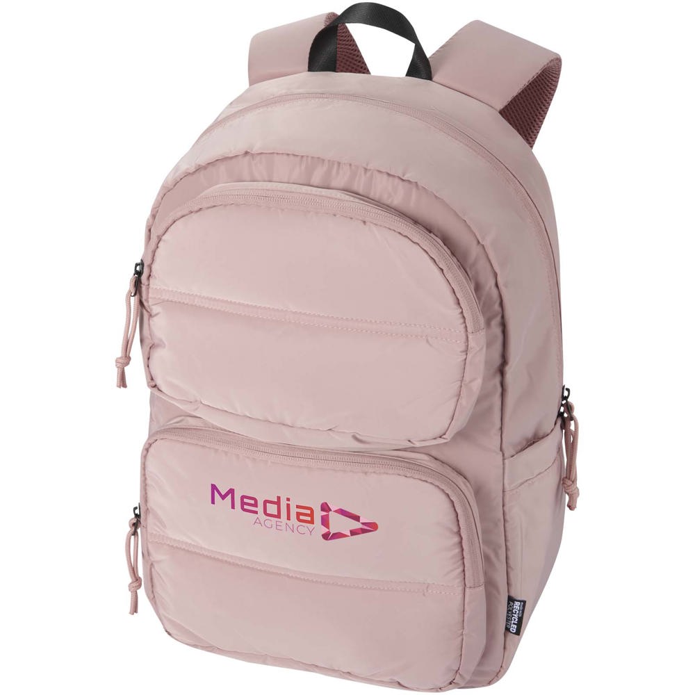 Puffer 15,6" GRS gerecycleerde laptoptas 18L