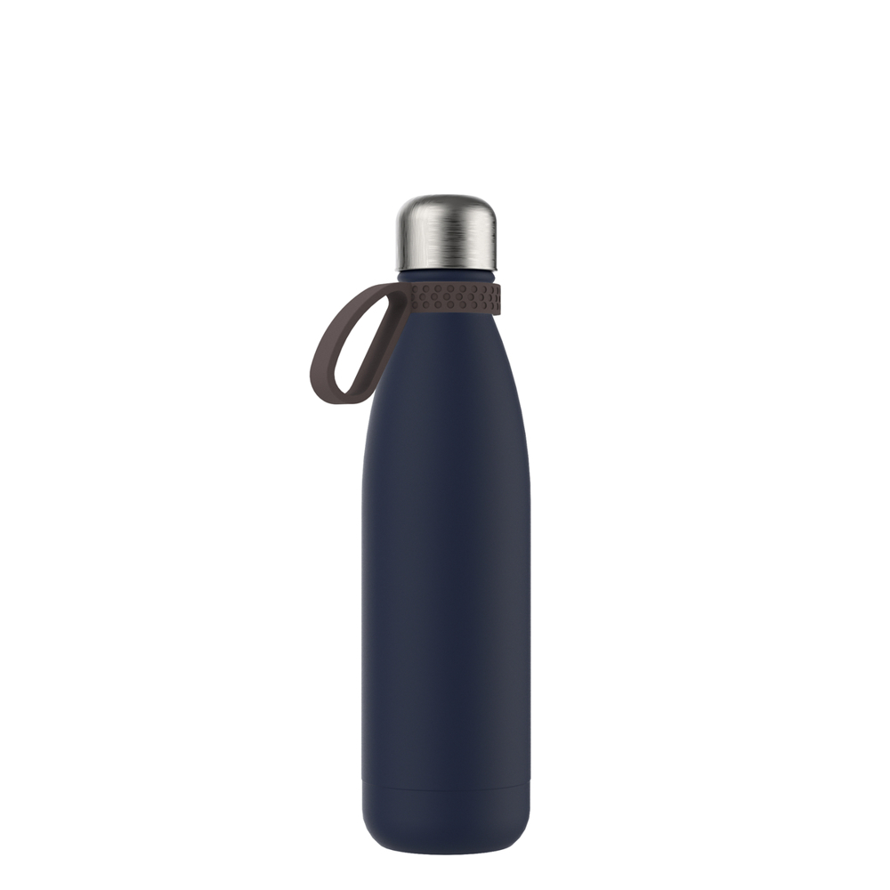 Thermofles RETUMBLER-NIZZA - bruin, navy, zilver