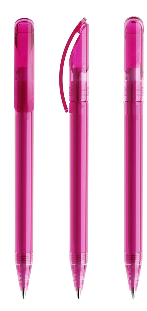 Prodir DS3TTT Transparent - Pink transparant