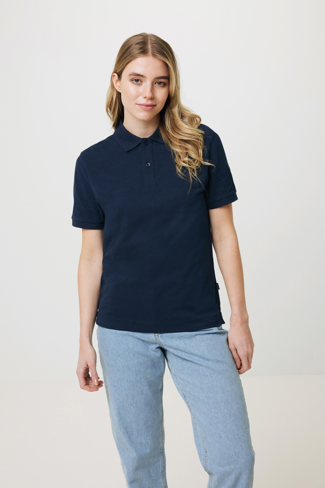 IQONIQ Yosemite gerecycled katoen pique polo