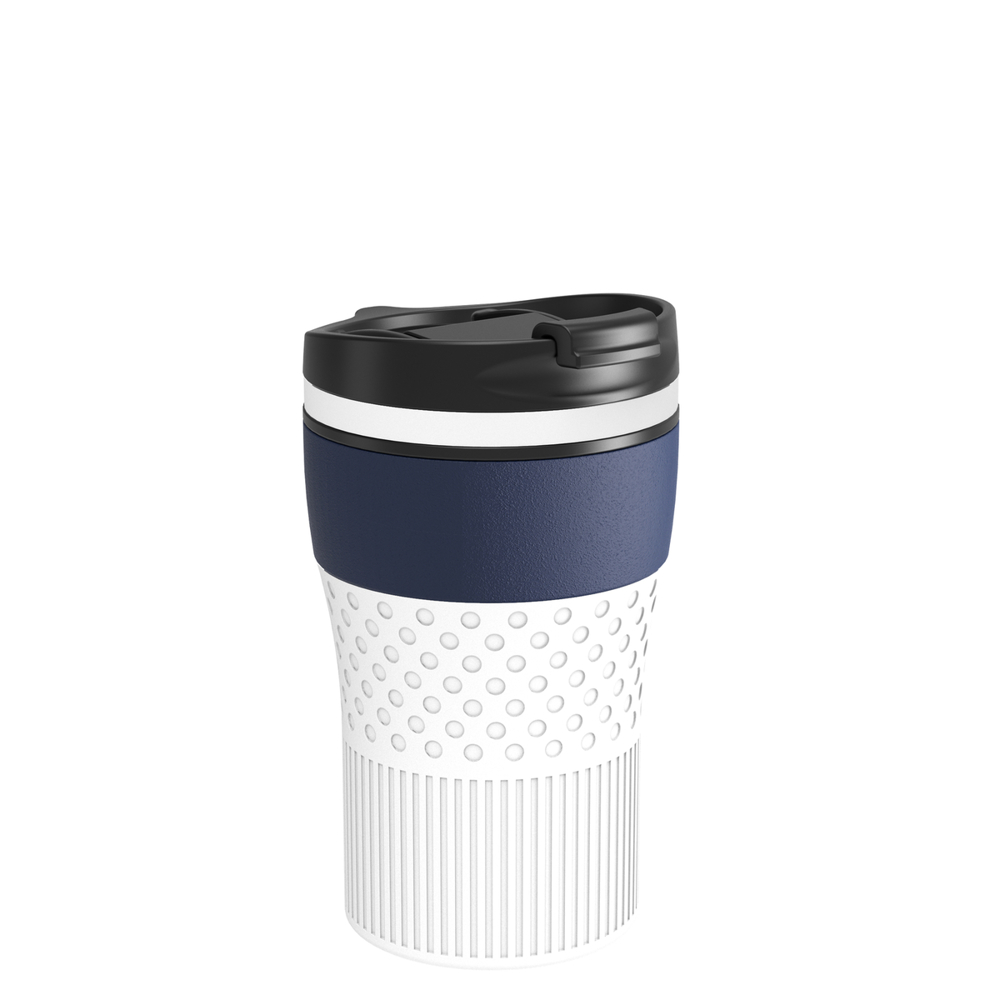 Thermobeker RETUMBLER-BAYAMO CORPORATE - wit, navy, zwart