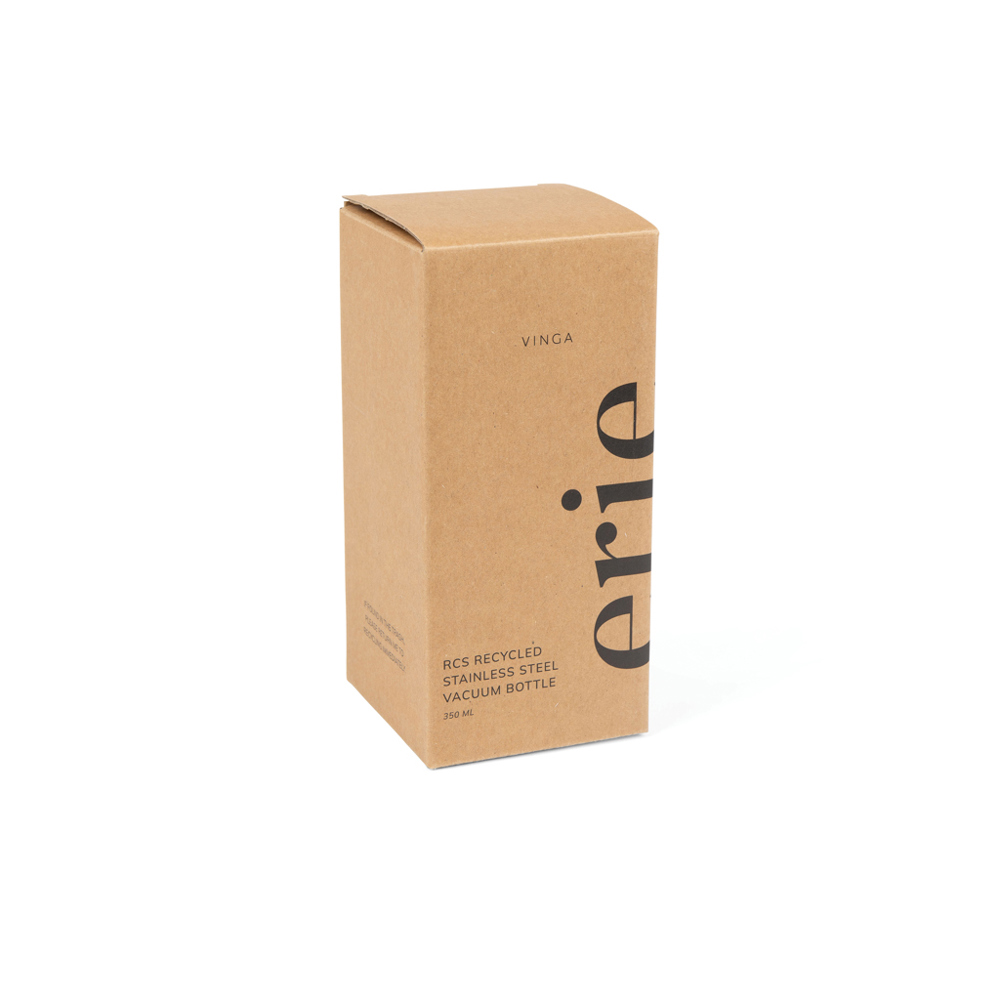VINGA Erie RCS recycled RVS push mug 350 ML