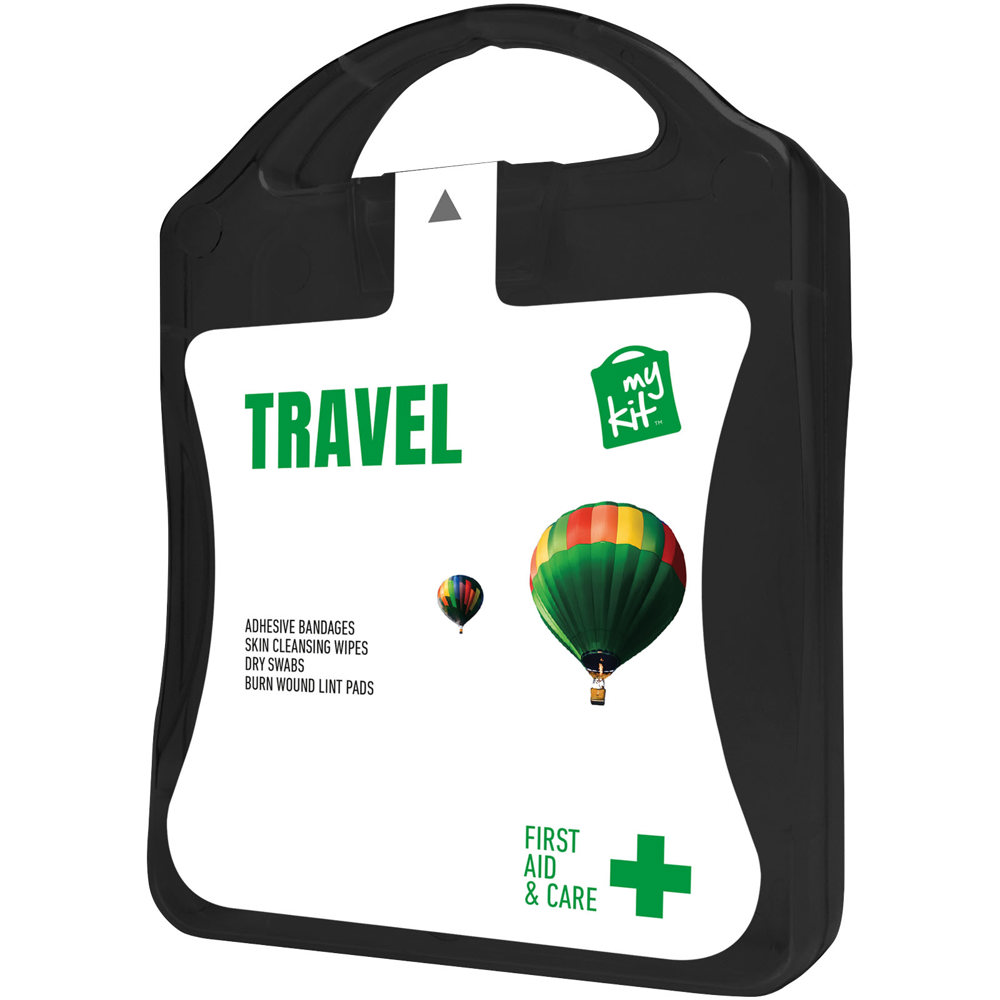 Mykit Reizen Set - Transparant zwart
