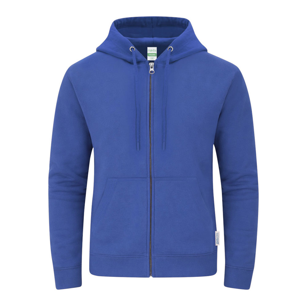 Volwassene Hooded + Rits Sweatshirt Walder - AZUL
