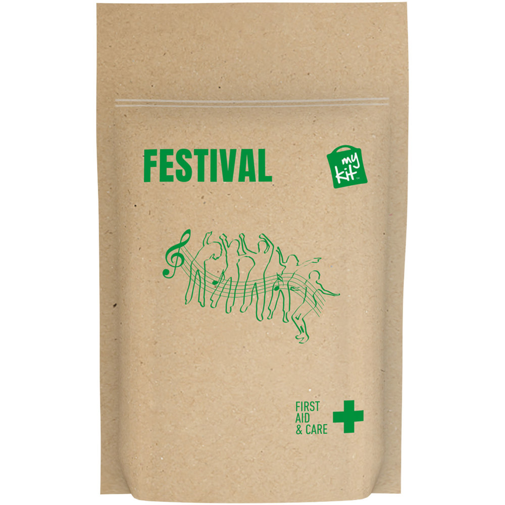 Minikit festival set met papieren stazak