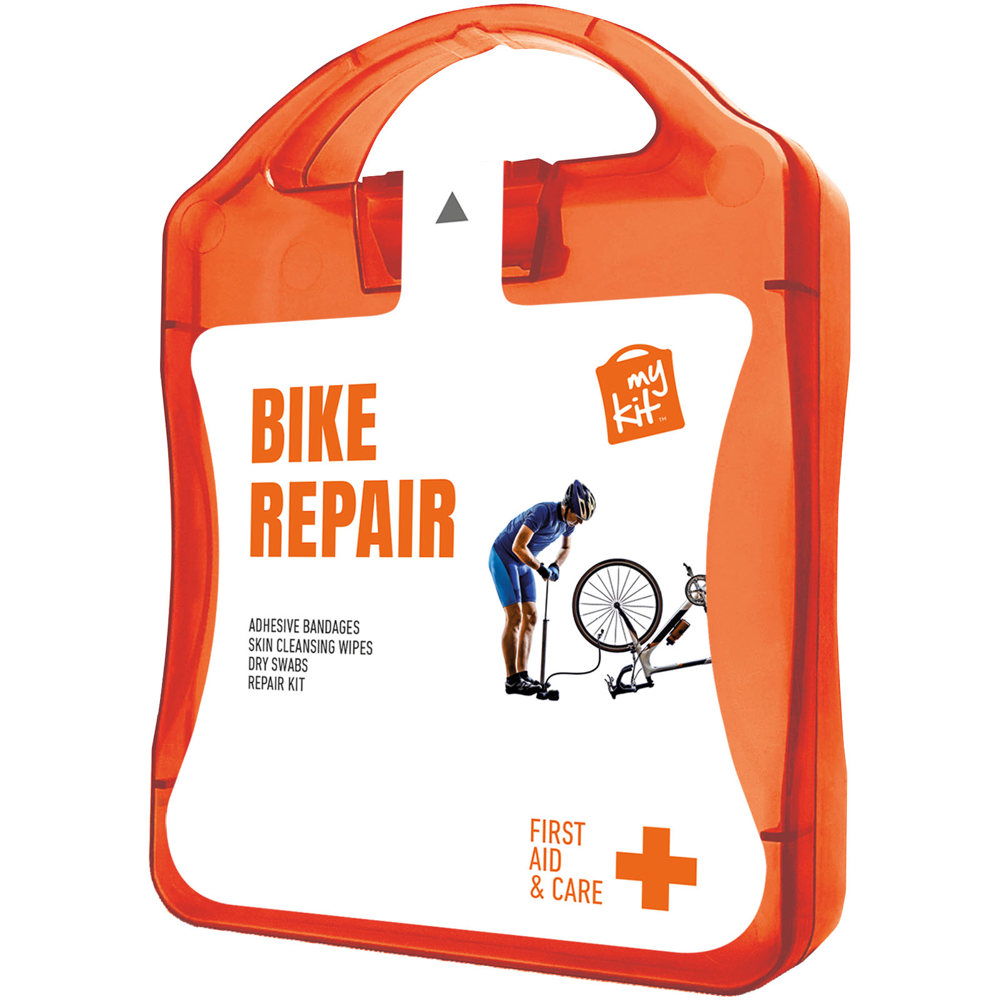MyKit Fiets reparatie set - Transparant Rood