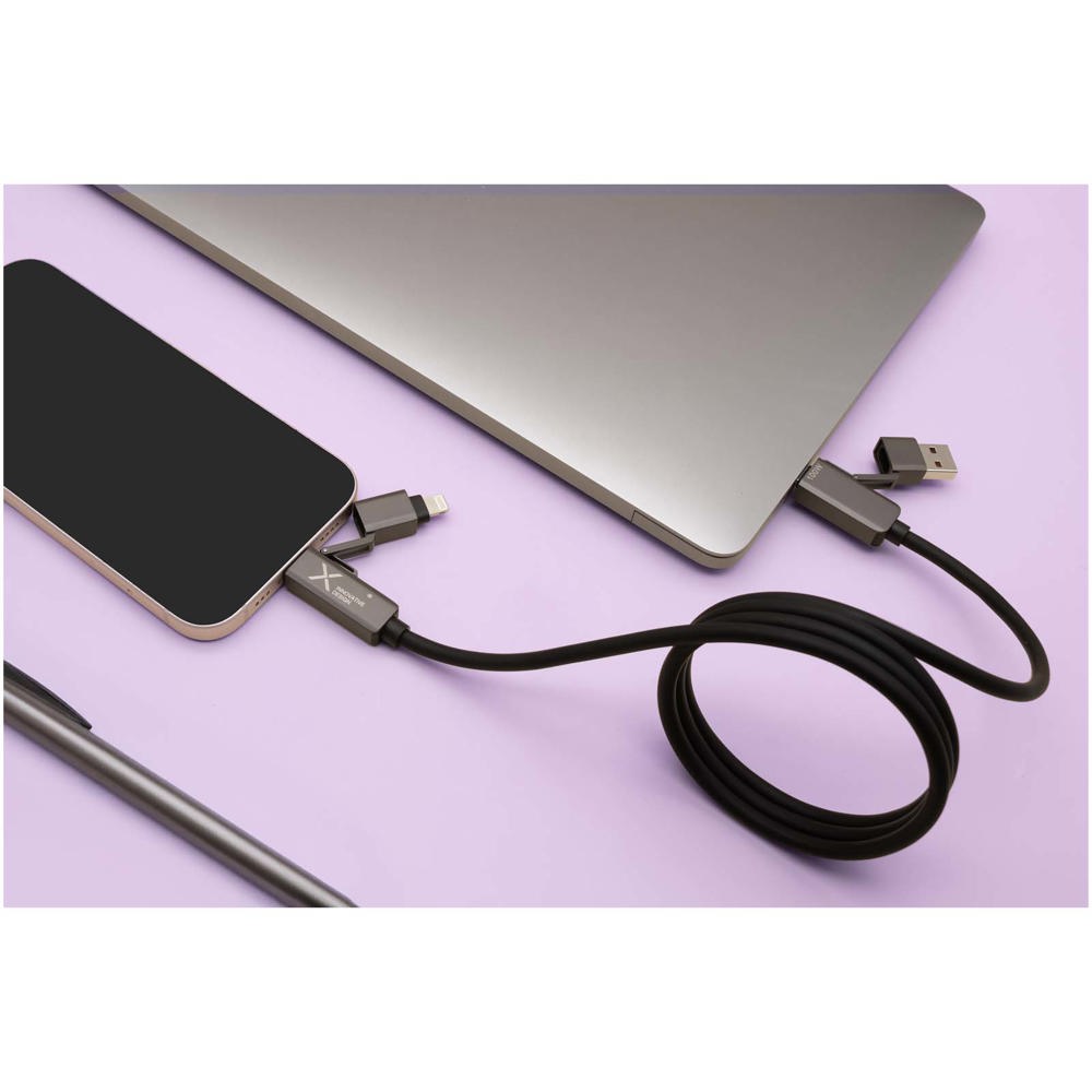 SCX.design C59 magnetische siliconen oplaadkabel van 100 W