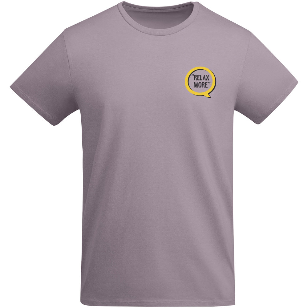 Breda 175 g/m² biologisch katoenen herenshirt met korte mouwen