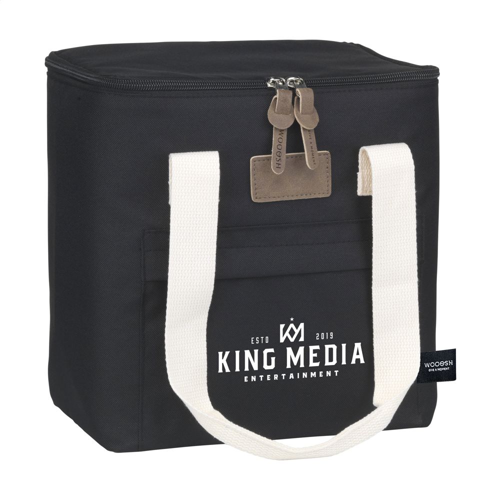 Wooosh Callisto de Luxe GRS RPET Cooler koeltas - Zwart