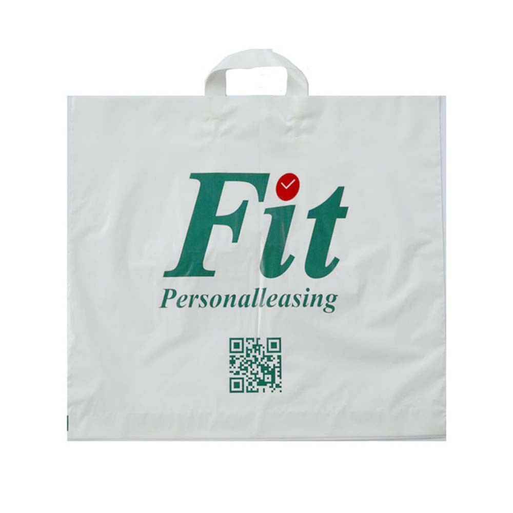 Plastic tas, 61 x 45 x 7,5 cm, 48 micron, ldpe, lushandvat, 1 zijde