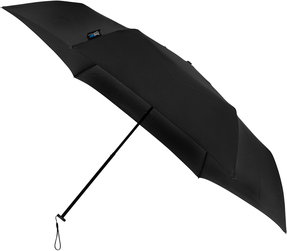 MINIMAX - Extreem lichte opvouwbare reisparaplu - Handopening - Windproof -  90 cm - zwart