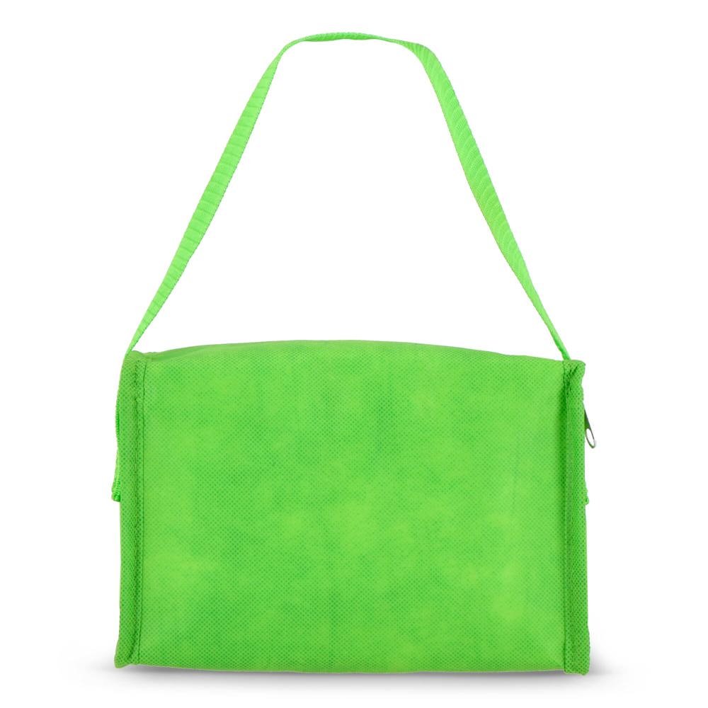 R-PET koeltas voor 6 blikjes, non-woven, 20 x 13 x 12,5 cm, 75 g/m²