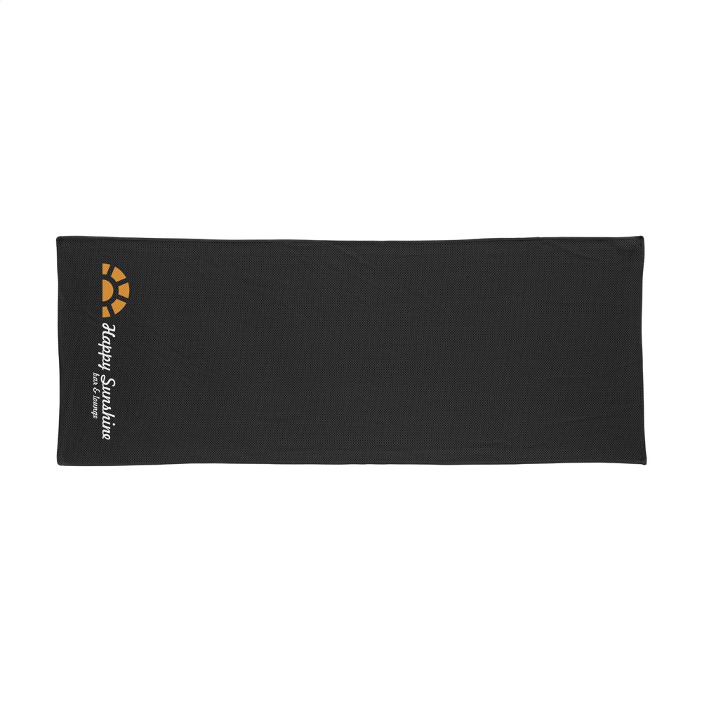 SportsTowel sporthanddoek - zwart (± PMS Black)