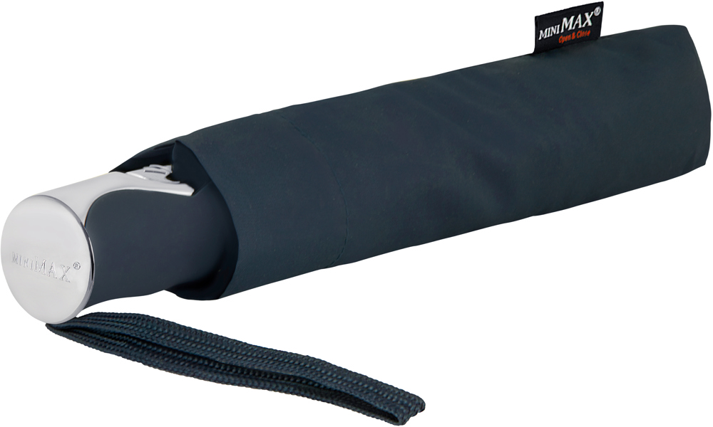 MINIMAX - Opvouwbaar - Automatisch openen en sluiten - Windproof -  100 cm - Marine blauw