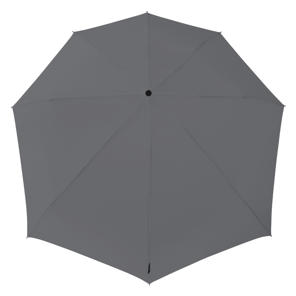 STORMaxi - Arodynamische opvouwbare stormparaplu - Handopening - Windproof -  90 cm - Grijs