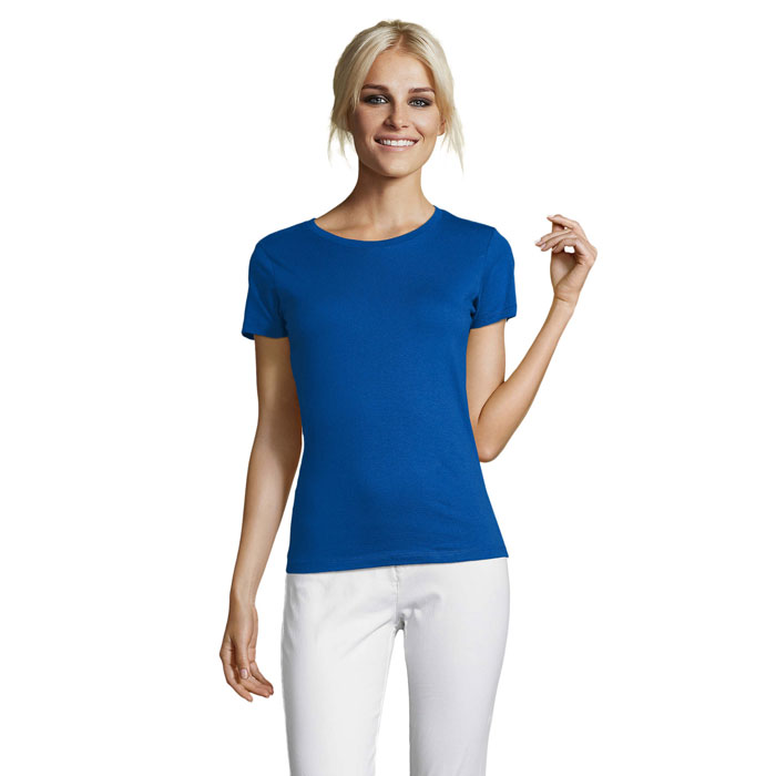 REGENT WOMEN - REGENT dames t-shirt 150g - Koningsblauw
