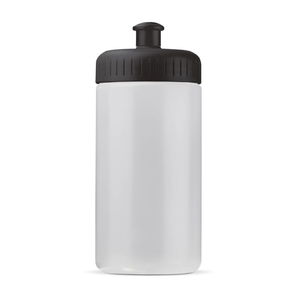 Sportbidon Bio basis 500ml basic - Transparant / Zwart