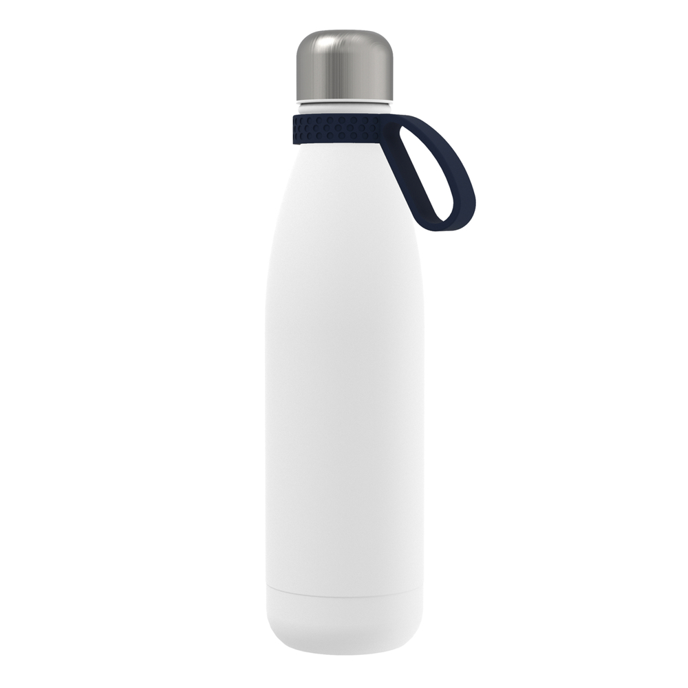Fles RETUMBLER-myTOULON - wit, navy