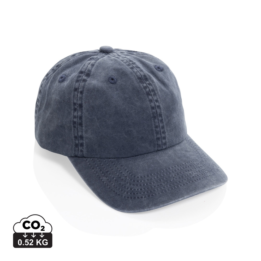 BEAU AWARE™ Washed 6 panel 270gsm cotton twill cap