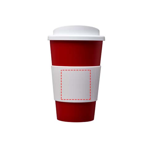 Americano® 350 ml geïsoleerde beker met grip
