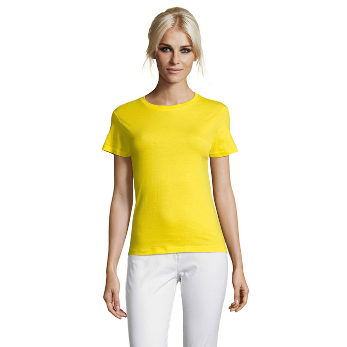REGENT WOMEN - REGENT dames t-shirt 150g - Citroen