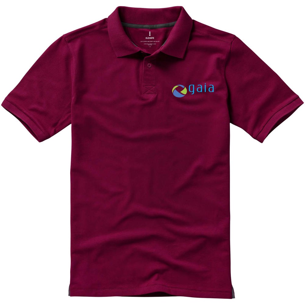 Calgary 200 g/m² herenpolo met korte mouwen