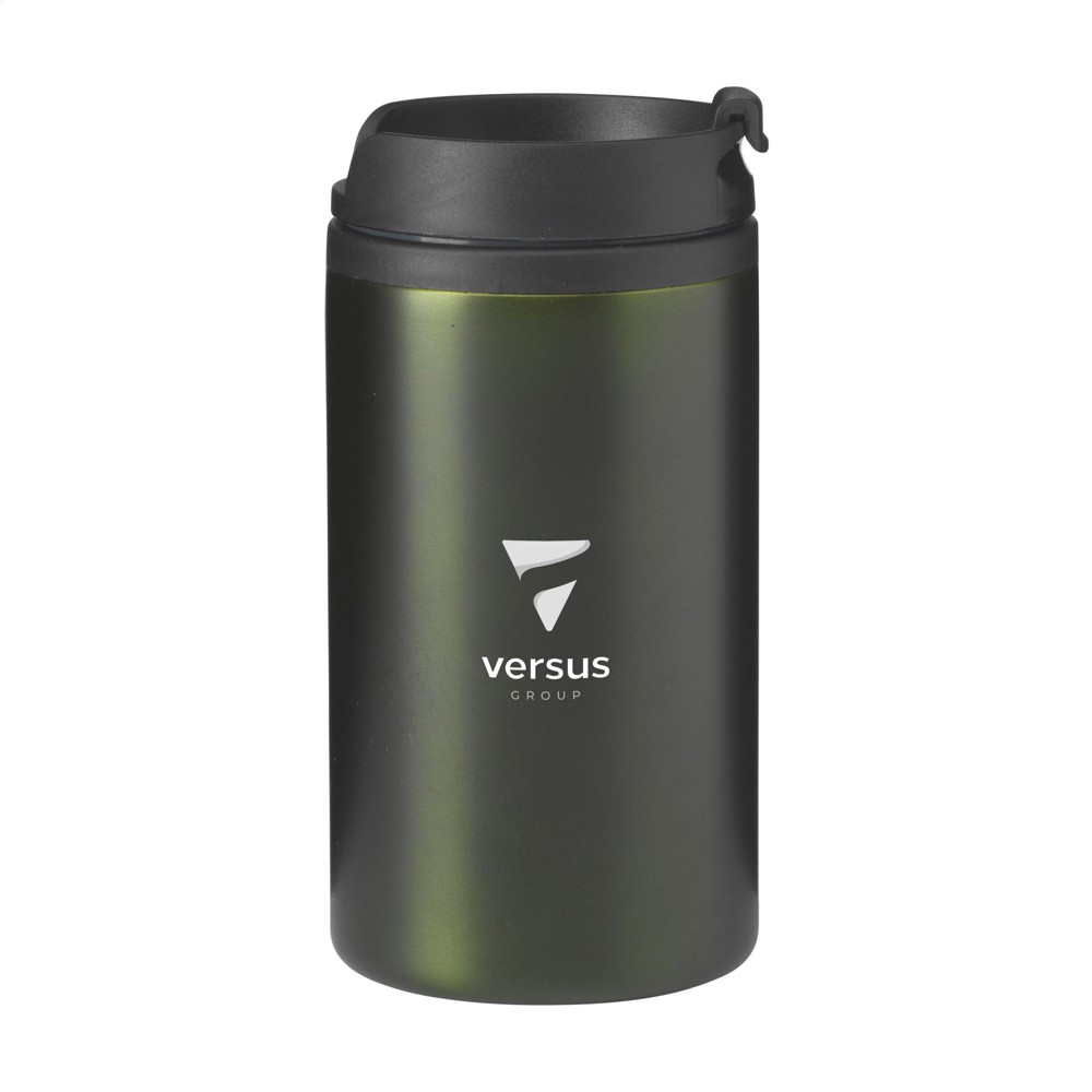 Thermo Can RCS Recycled Steel 300 ml thermosbeker - donkergroen (± PMS 574U)