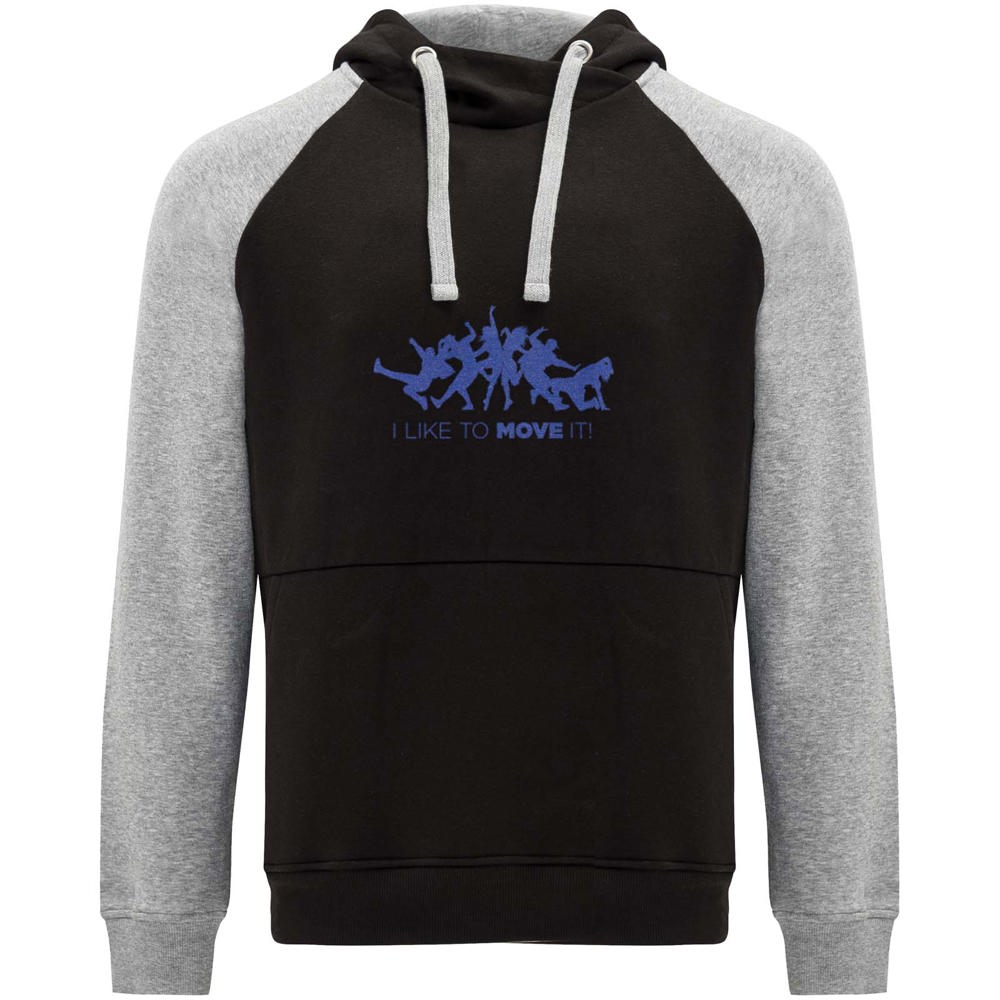 Badet 280 g/m² tweekleurige kinderhoodie