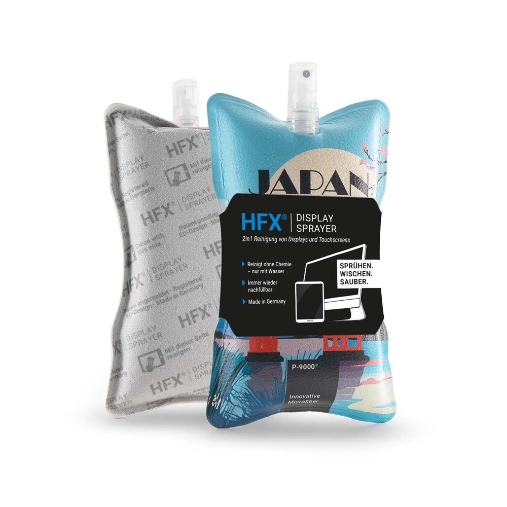 HFX®-DisplaySprayer met standaard papieren banderol, all-inclusive-pakket