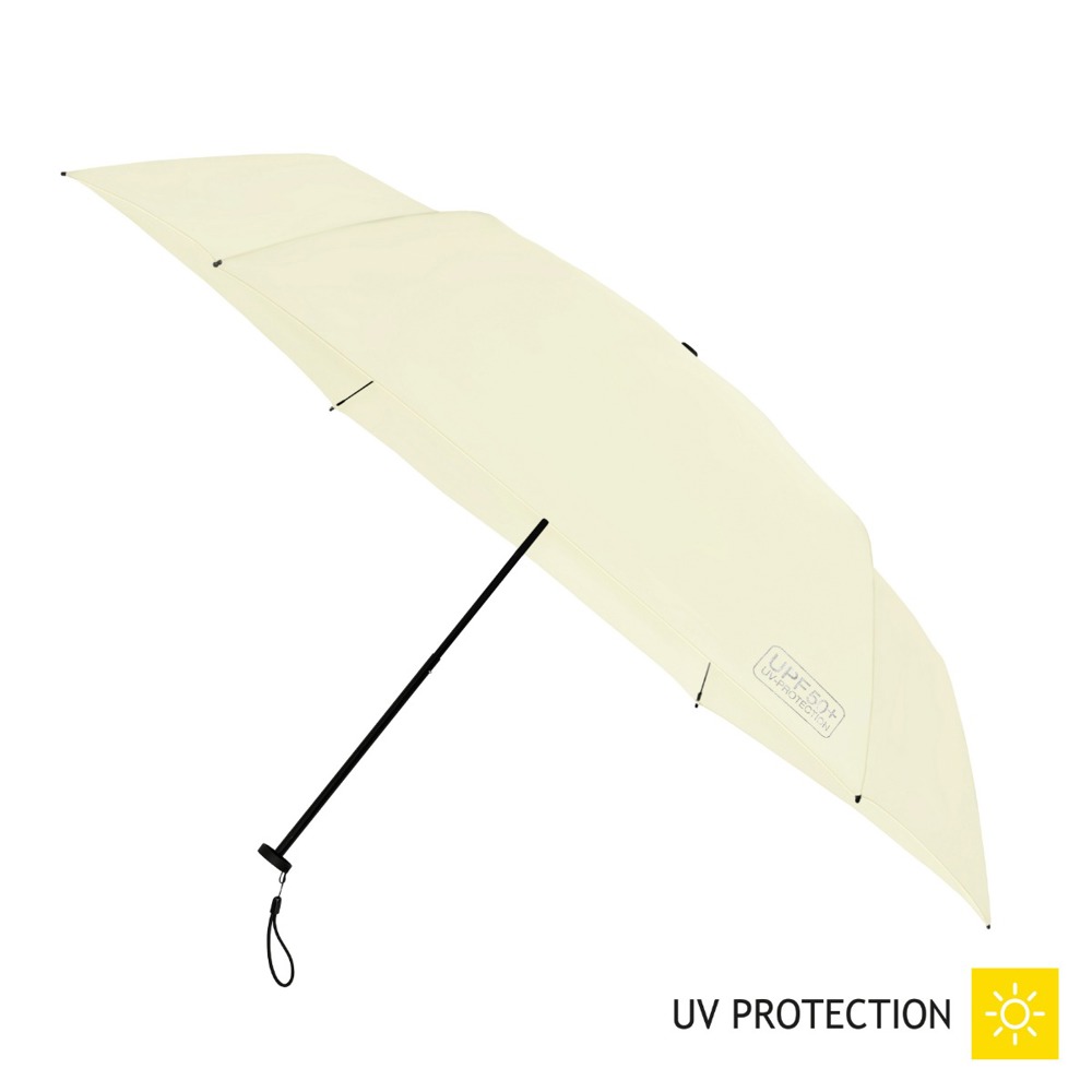 FALCONETTI - Opvouwbare zomerparaplu - Handopening - Windproof -  91 cm - Gebroken wit (± PMS OFFWHITE)