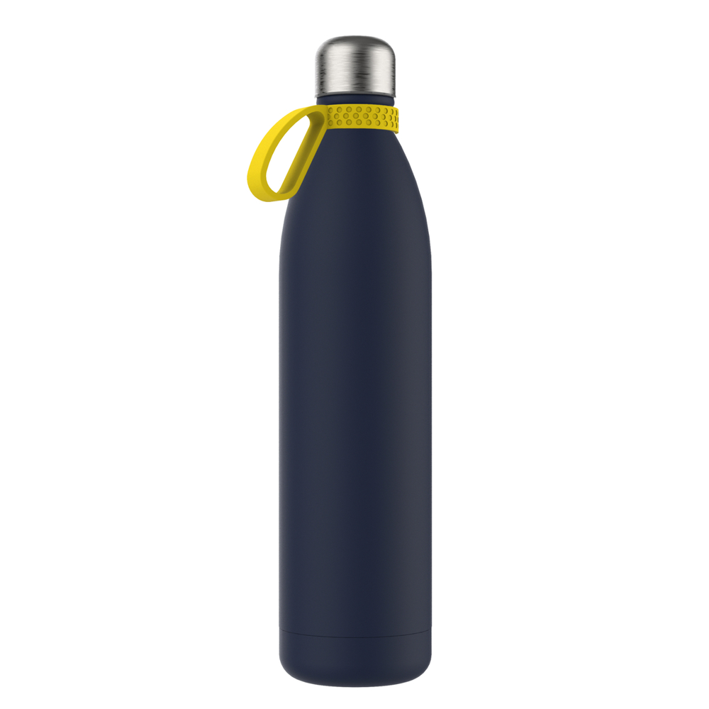 Thermofles RETUMBLER-NIZZA XXL - geel, navy, zilver