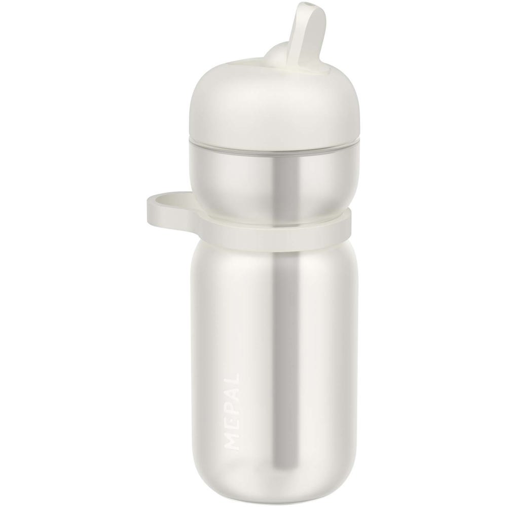 Mepal 600 ml sportfles met klapdeksel - Wit