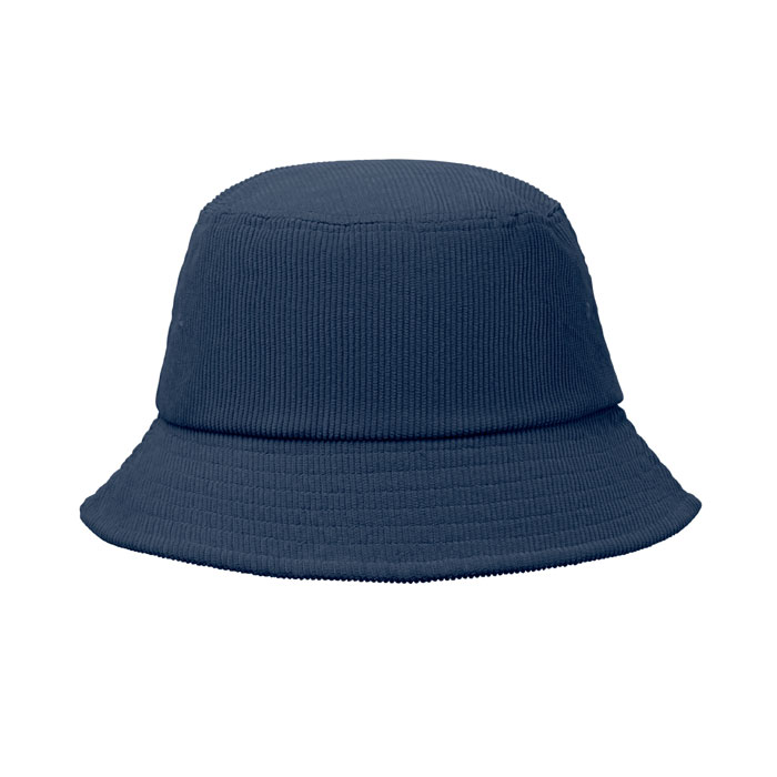 SCOOP - Corduroy vissershoed - blauw