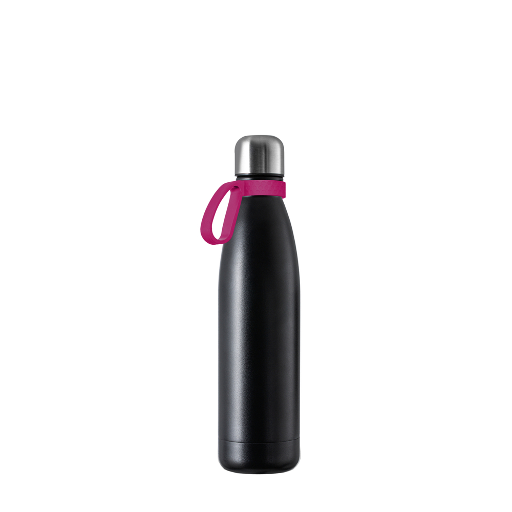 Thermofles RETUMBLER-NIZZA - zwart, zilver, magenta