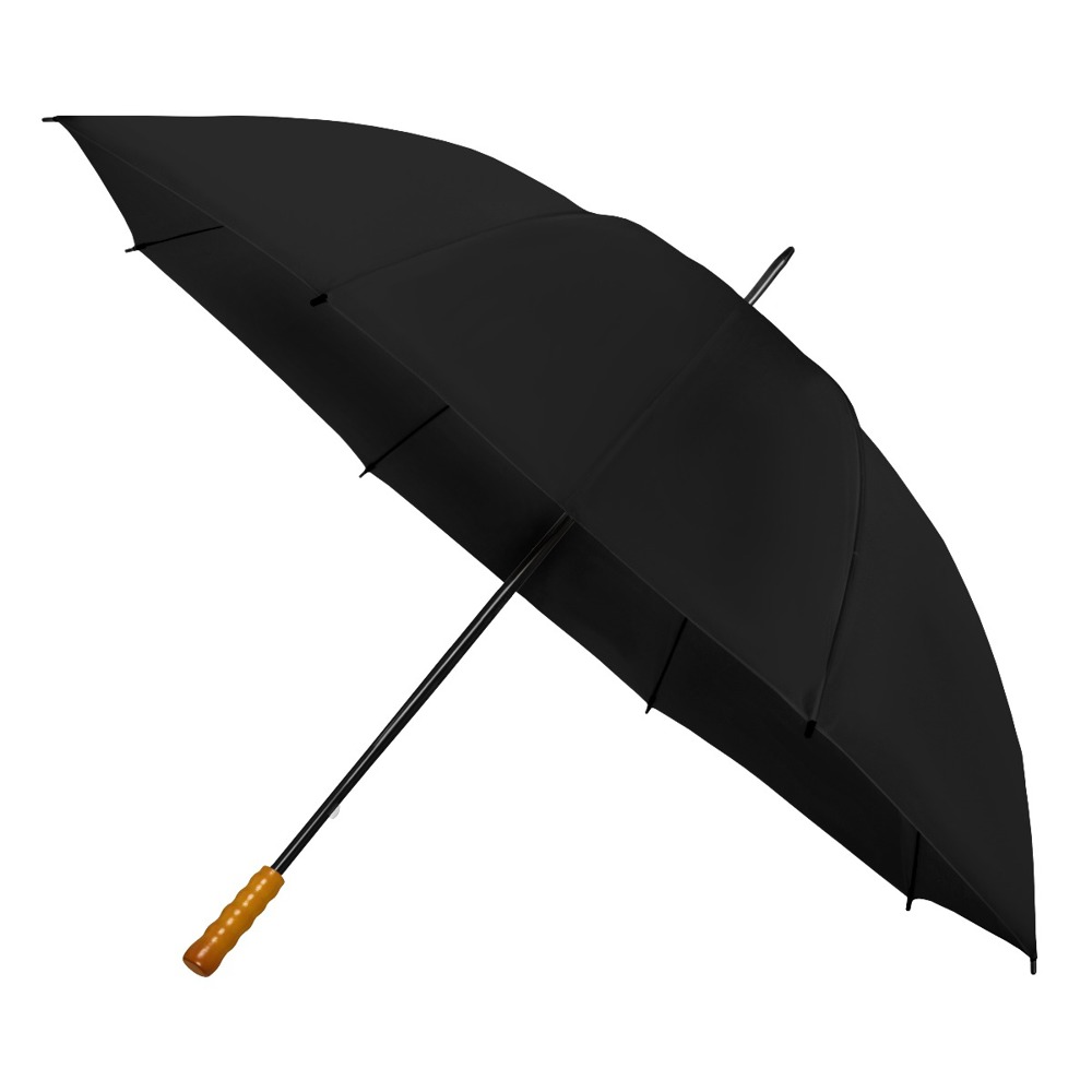FALCONETTI - Golfparaplu - Handopening -  130 cm - zwart