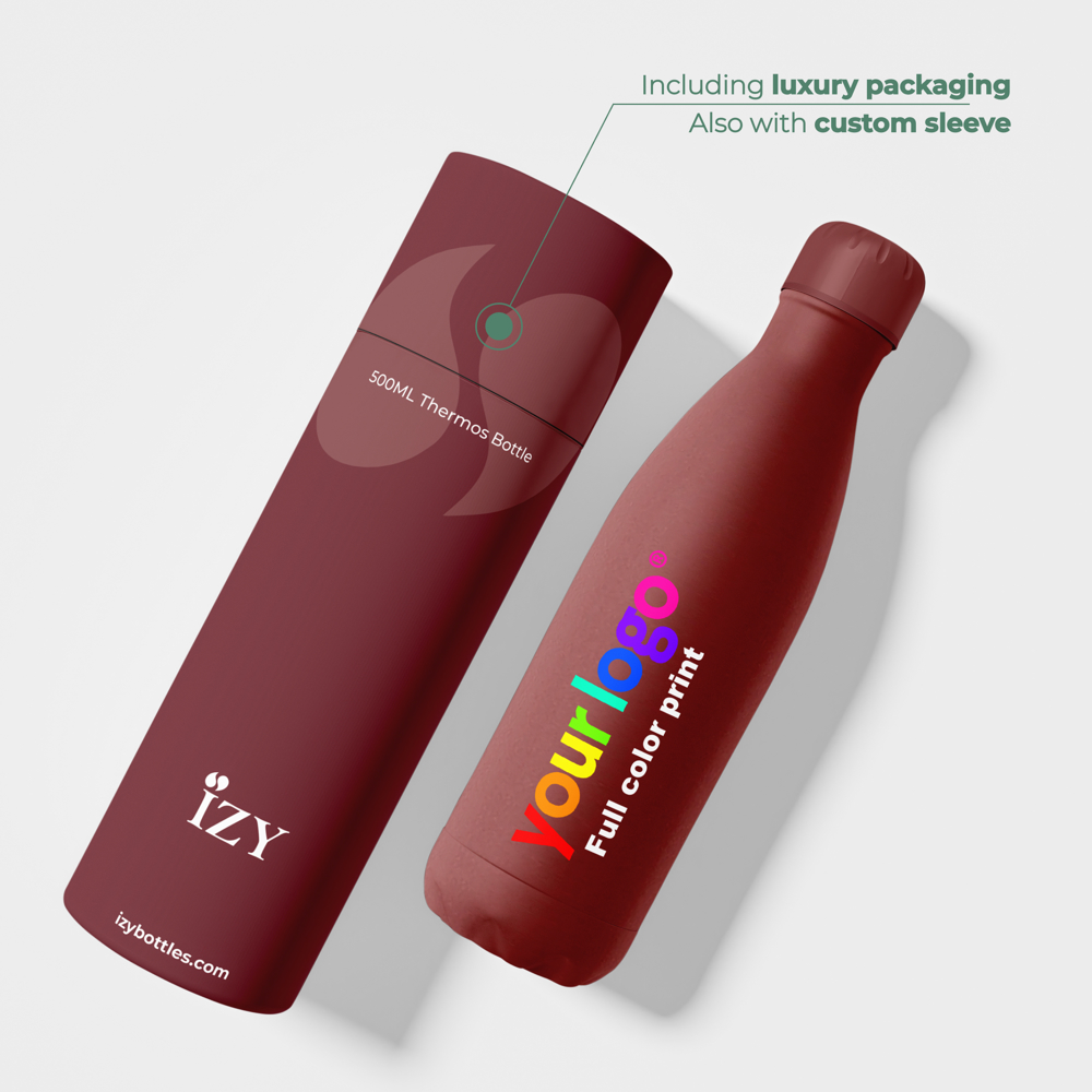 Thermosfles / Drinkfles - Rood - 500 ml