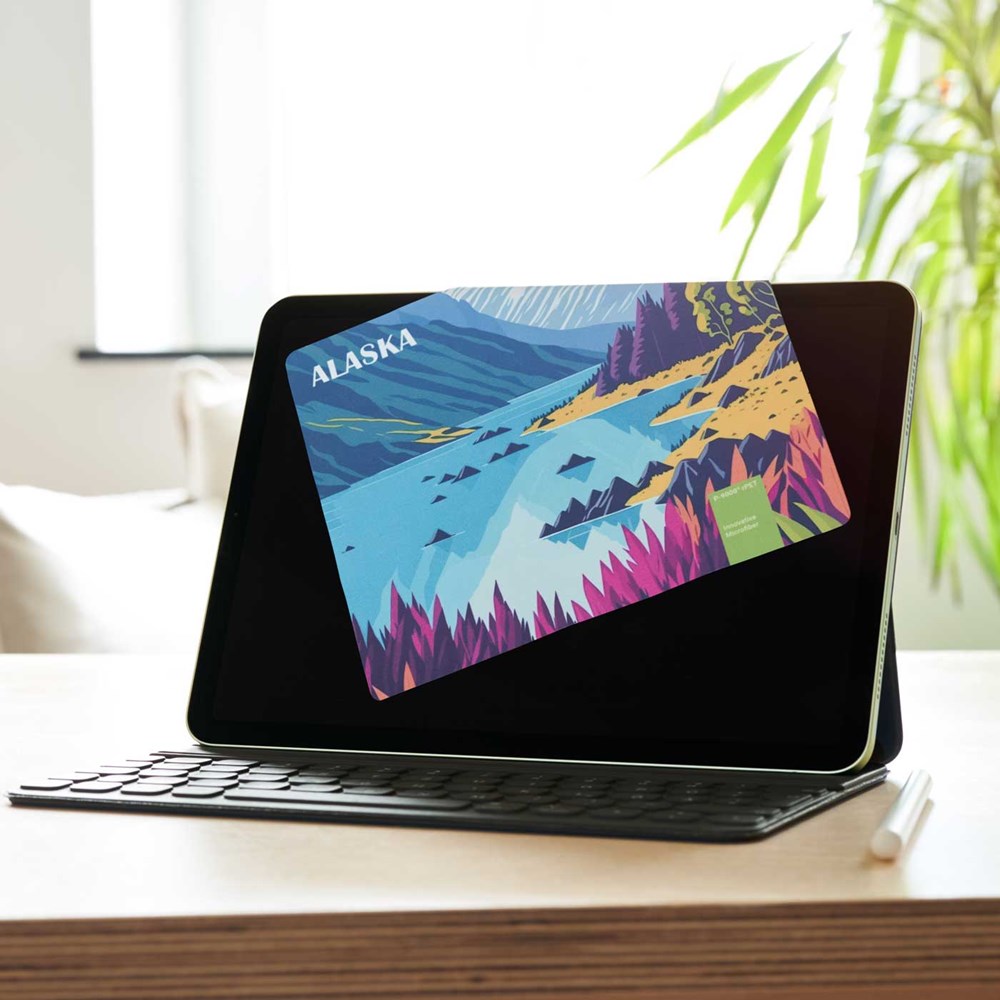 POLYCLEAN rPET displaydoekje 30x20 cm in papieren etui, all-inclusive-pakket