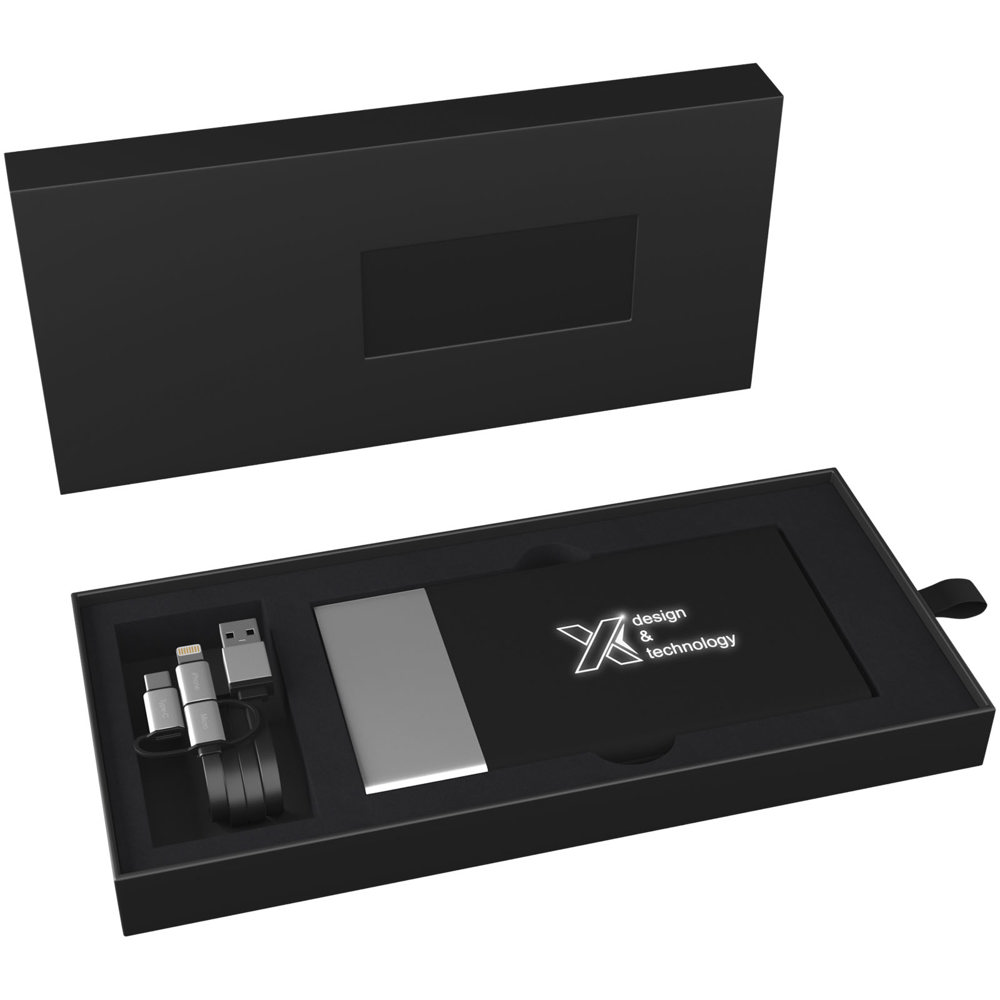 SCX.design P20 5000 mAh oplichtende slimme powerbank