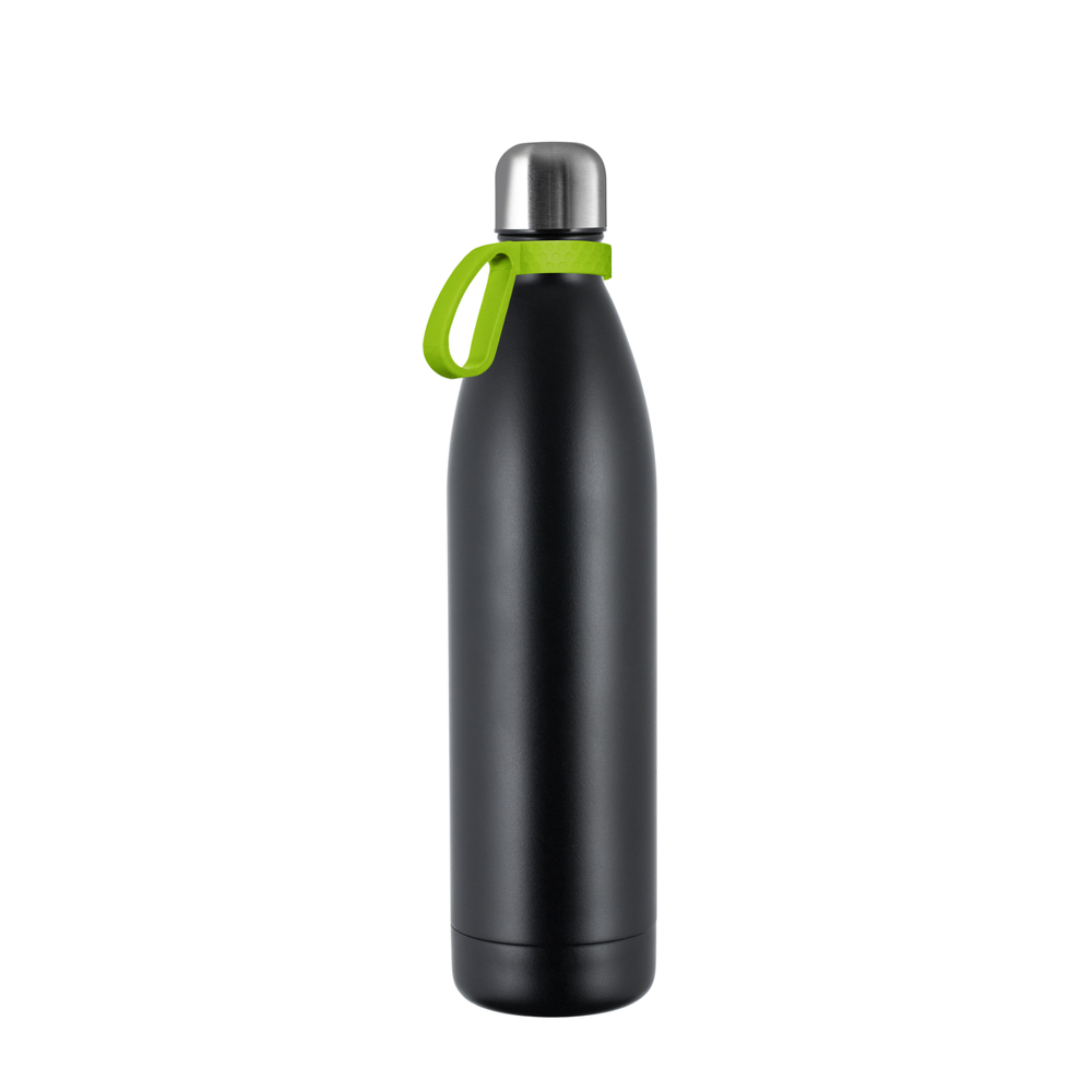 Thermofles RETUMBLER-NIZZA XL - zwart, zilver, lichtgroen