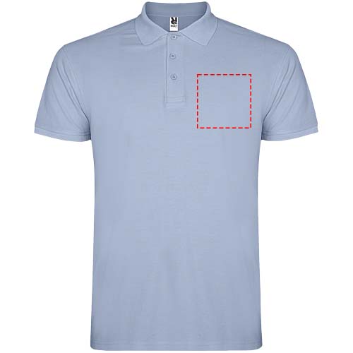 Star 200 g/m² herenpolo met korte mouwen
